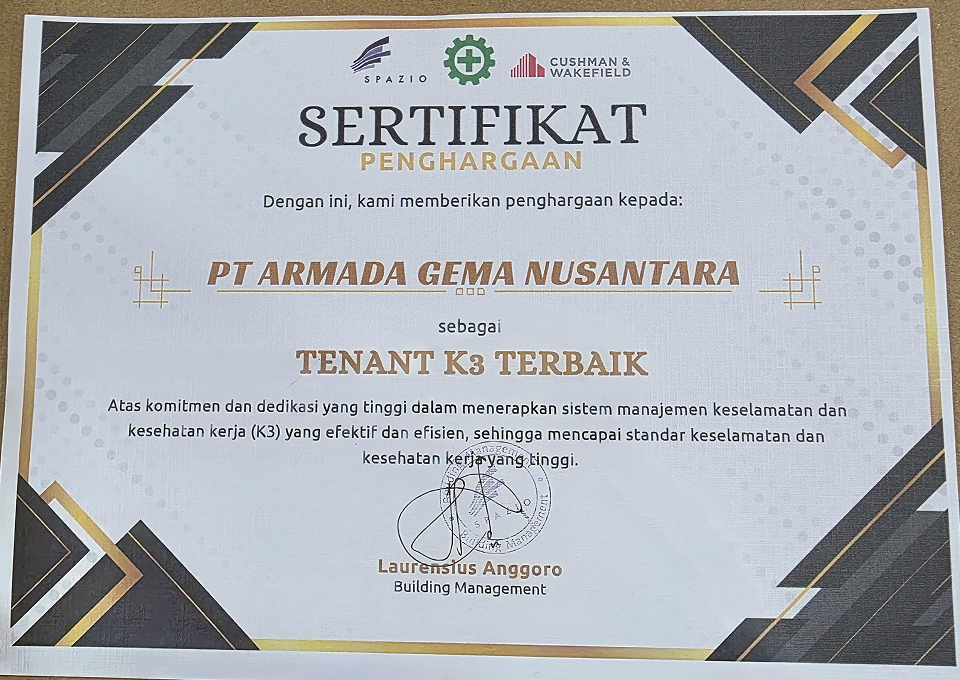 Best tenant with HSE Commitment 2025